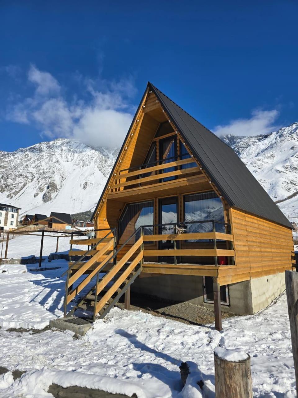 Kazbegi Folkアパートメント エクステリア 写真